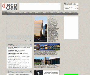 arcoweb.com.br: Portal ArcoWeb - Capa
ARCOweb é um acervo sobre arquitetura, design, interiores e lightingdesign, atualizado diariamente