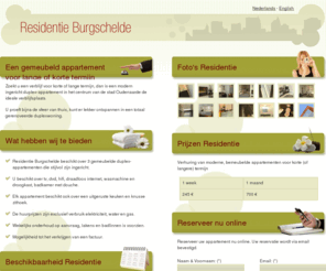 burgschelde.be: Residentie Burgschelde - Een appartement met hotel-service te Oudenaarde
Bent uzelf, uw klant of een zakenrelatie voor korte of langere termijn in de streek van Oudenaarde, Kortrijk of Gent?
Dan is een modern ingericht duplex-appartement in het centrum van de stad Oudenaarde de ideale verblijfsplaats.