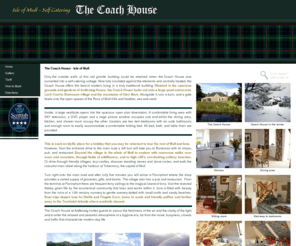 isleofmull-holiday-cottages.com: Isle of Mull Self Catering - The Coach House
Ise of Mull Self Catering - Scottish Tourist Board - The Coach House