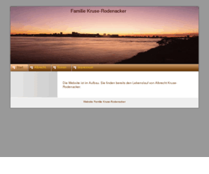 kruse-rodenacker.com: Meine Homepage - Start
Meine Homepage