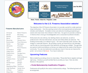 usfirearms.org: US Firearms Association
Portal for the national and international gun enthusiast community to share ideas.