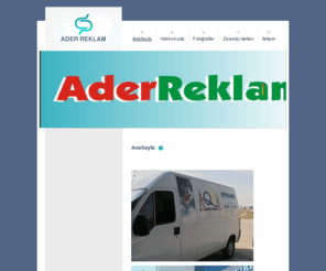 aderreklam.com: ADER REKLAM - AnaSayfa
