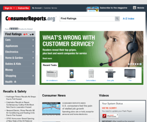 coveramericanow.net: Consumer Reports: Expert product reviews and product Ratings from our test labs
Product reviews and Ratings on cars, appliances, electronics and more from Consumer Reports.