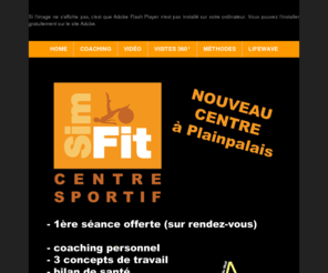 simfit.ch: Simfit - Genève
site du fitness Simfit, situe a Geneve, Plainpalais