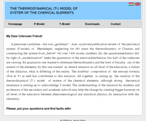 thermo-model.com: The T-model | Homepage
An introduction to the thermodinamical model