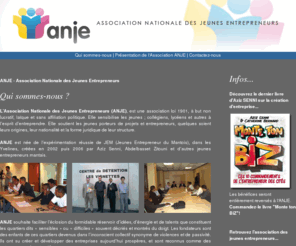 a-n-j-e.fr: anje, association nationale des jeunes entrepreneurs, qui sommes-nous...
ANJE est l'association nationale des jeunes entrepreneurs