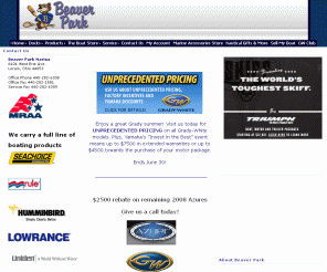 beaverpark.com: Home
Marina, 
Boat Sales, Pre-owned boats, New Boats