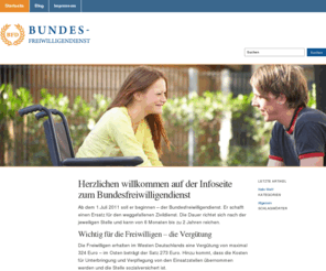 bundesfreiwilligendienst.biz: Startseite » Bundesfreiwilligendienst
