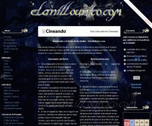 elanillounico.com: El Anillo Único | Todo Tolkien a un Click! - www.elanillounico.com 
El Mayor Portal y Comunidad OnLine sobre Tolkien y su Literatura en Español...