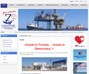 investinzarzis.com: Zarzis Park Of Economic Activities - Home page
Parc d'activité économiques de Zarzis Tunisie, Zarzis Park Of Economic Activities, فضاء الأنشطة الاقتصادية بجرجيس, Parco di Attività Economiche Zarzis