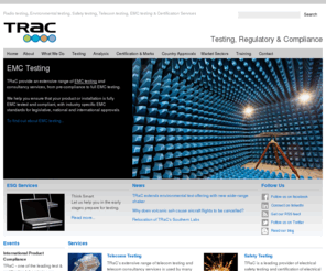 tracglobal.biz: Trac Global
TRaC Global - testing, regulatory and compliance.