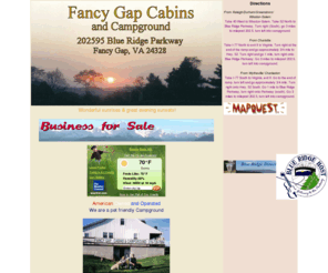 fancygapcabins.com: Fancy Gap Cabins and Campground
