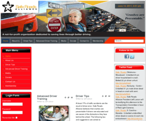 saferoadsalliance.org: Safe Roads Alliance knows crashes are avoidable.  We are committed to saving lives through promoting better driving.
Joomla! - the dynamic portal engine and content management system