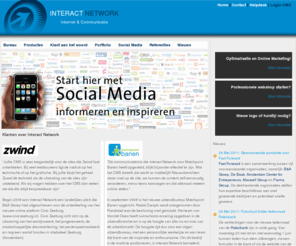 interact-network.com: Webdesignbureau - Interact Network - [Webdesign, Grafische vormgeving en Reclame]
Interact Network is een snelgroeiend bureau dat zich heeft gespecialiseerd in Reclame, Internet en Printed Media. Een ideale combinatie van expertise, no nonsense aanpak en commitment maakt van Interact Network uw ideale communicatiepartner.