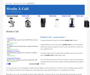 moulinacafe.org: Moulin à Café – Lequel Acheter ?
Besoin d’information sur les moulins à café? Découvrez une multitude d’articles sur les moulins à café et sur la meilleure façon de préparer de bons capucinos, expressos ou lattes.