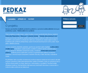 pedkaz.cz: O projektu - PEDKAZ.cz / pediatrická kazuistika
