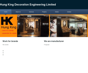 hkdecoration.com: Hung King Decoration Engineering Limited - Home
Home