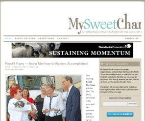 mysweetcharity.com: My Sweet Charity — An Ongoing Conversation For the Good Of Dallas
An Ongoing Conversation For the Good Of Dallas