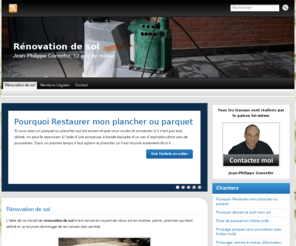 renovationdesol.com: Rénovation de sol » Jean-Philippe Gonsette, 12 ans de métier
