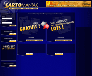 cartomaniak.com: Cartomaniak
Cartomaniak, le premier jeu de manille en ligne