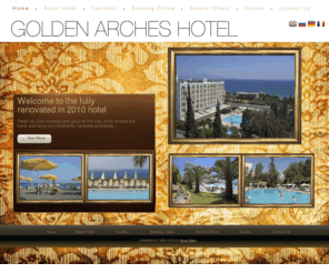 goldenarcheshotel.net: Golden Arches Hotel - Limassol
Official Golden Arches Hotel website. The hotel is located at the beautiful ancient area of Amathus, 8 kilometers from the centre of Limassol and 100 meters from the sea.