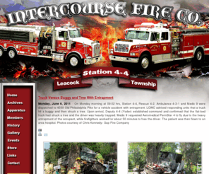 intercoursefire.com: Welcome to Intercourse Fire Company, Station 4-4, Lancaster County PA
