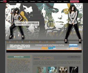 walkingindaydreams.com:  Walking In Daydreams
A fansite for the English actress Keira Knightley.  We boast a large image gallery and media vault with lots of pictures and content!