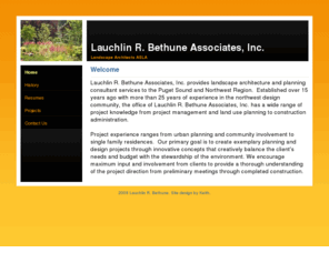 bethuneassociates.com: Lauchlin R. Bethune Associates, Inc.  Landscape Architects ASLA
The website for Lauchlin R. Bethune Landscape Architects ASLA