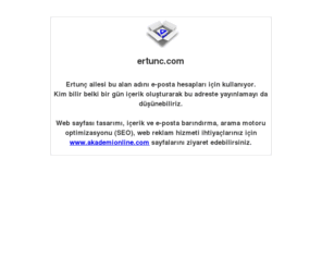 ertunc.com: ertunc.com - Offline
