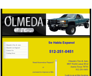 olmedatireandauto.com: Olmeda's Tire & Auto
Home Page