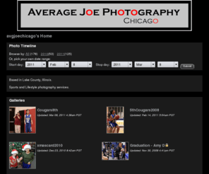 avgjoephotography.com: Average Joe Photography - Chicago
Based in Lake County, Illinois.  
Sports and Lifestyle photography services.