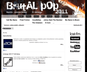 brutalpop.cz: Novinky | BrutALpOp Open Air Festival
Oficiální internetové stránky jednodenního festivalu ve Slavičíně