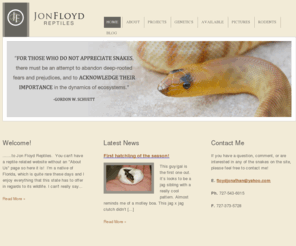 jonfloydreptiles.com: Jon Floyd Reptiles | Captive Bred Quality
