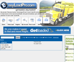 easyloadpro.com: EasyLoadPro - Get Loaded, Stay Loaded
We keep freight trucks loaded and on the road and profitable