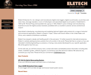 eletech.com: Eletech Home
