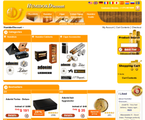 humidordiscount.com: Humidor Discount: No 1 for cigar humidors
Lowest Prices on All Major Cigar Humidor Brands * Buy Humidors from THE Market Leader Worldwide * Free Humidor Guide Ebook & Video* 30 days Money Back Guarantee