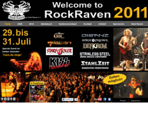 rockraven.de: RockRaven-Home
Die Offizielle Event Homepage zu dem Musikspektal des Hard Raven e.V. Rabenau.