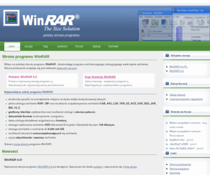 winrarpl.pl: WinRAR - polska strona programu - możliwość zakupu licencji
Polska strona programu WinRAR - możliwość zakupu licencji, najnowsze wersje programu WinRAR do pobrania, faq, forum - wszystko o programie