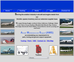 Aircraft Parts on Aircraft Parts And Spares  Tooling  And Ground Support Equipment