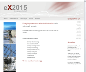 ex2015energie.com: eX 2015 Energiegesellschaft
eX 2015 Energiegesellschaft