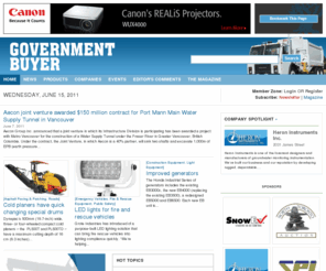 governmentbuyermag.com: Government Buyer
Government Buyer