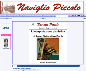 navigliopiccolo.it: Naviglio Piccolo - Home Page
Home Page del sito di Naviglio Piccolo