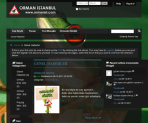 ormanist.com: Ormanist - Anasayfa
Orman Istanbul Öğrenci Portalı