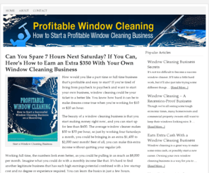 profitablewindowcleaning.com: Profitable Window Cleaning
How to Start Your Own Window Cleaning Business on a Shoestring