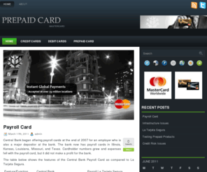 newprepaidmastercard.com: Prepaid Master Card, Prepaid Card
Official Prepaid is a leading provider of prepaid card and electronic payment services, offering Prepaid Cards as a corporate payment solution for commission and incentive payments, payroll, and international money transfer...