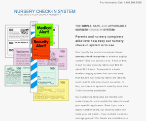 Check In Systems Church Nursery System Check In Systems Church Nursery System