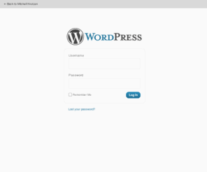 mitchellknutzen.com: Mitchell Knutzen › Log In
