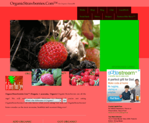 organicstrawberries.com: OrganicStrawberries.Com™ By The Organic Channel®
OrganicStrawberries.Com, organic, organics, organically grown, usda organic,  organic, organically grown, certified organic, Strawberries, organics