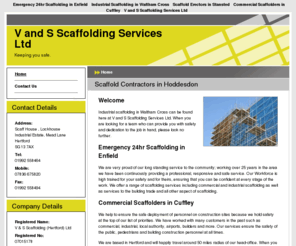 vandsscaffolding.com: Scaffolders in Hertford : V and S Scaffolding Services Ltd
For scaffolders in Hertford get in touch now on the details provided or read on to find out more about our services.