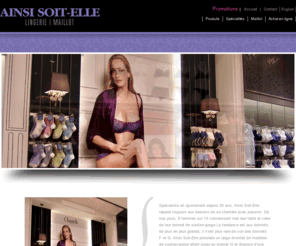 ainsisoitelle.com: Ainsi Soit-Elle, lingerie et maillot
